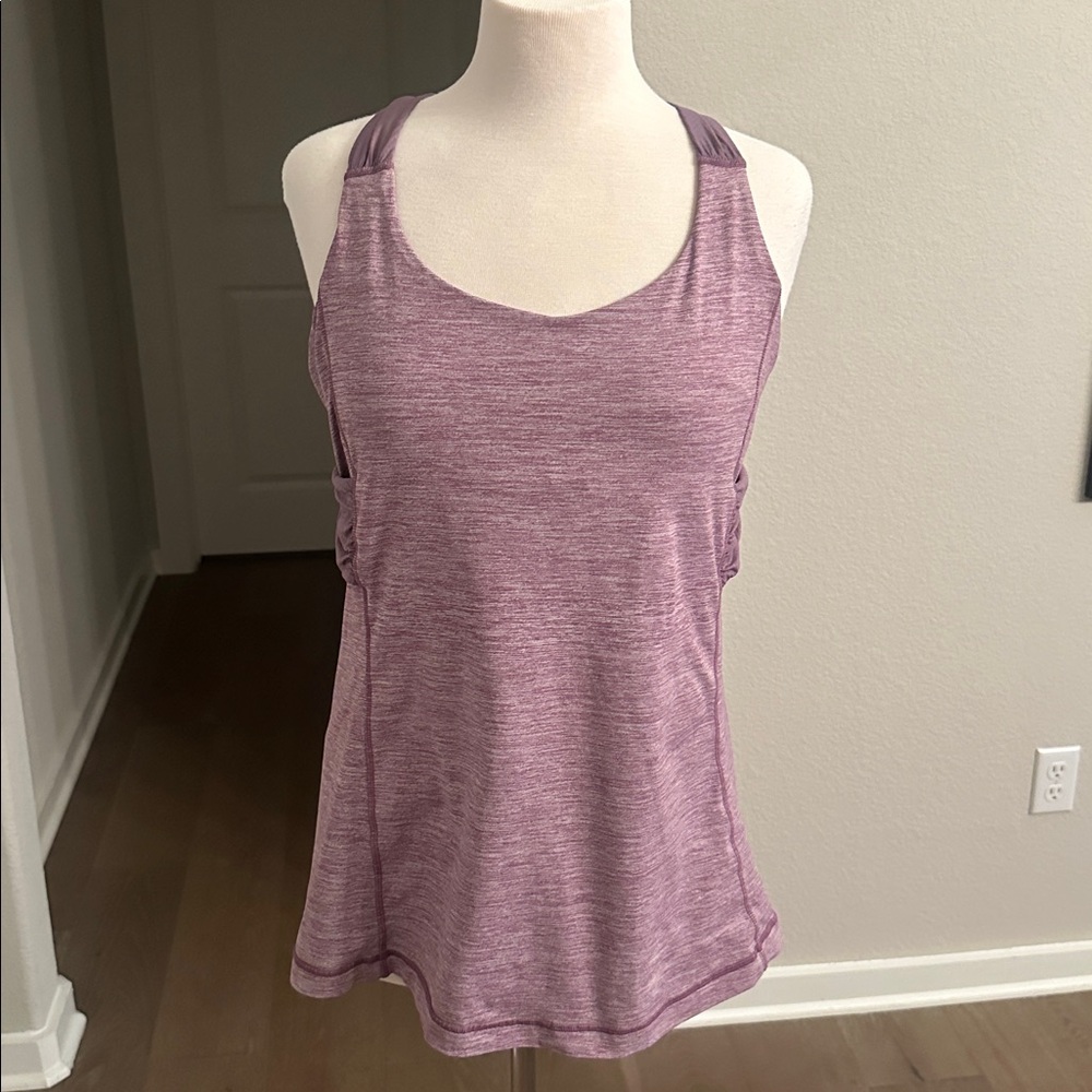 Lululemon racer back with built-in bra